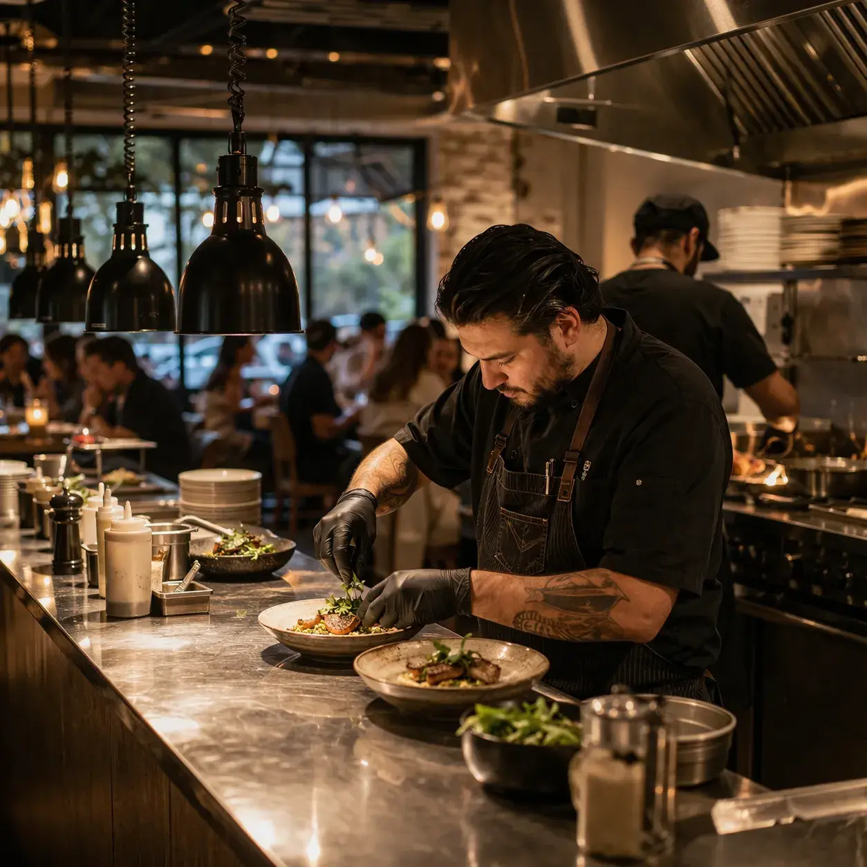 Restaurants industry card